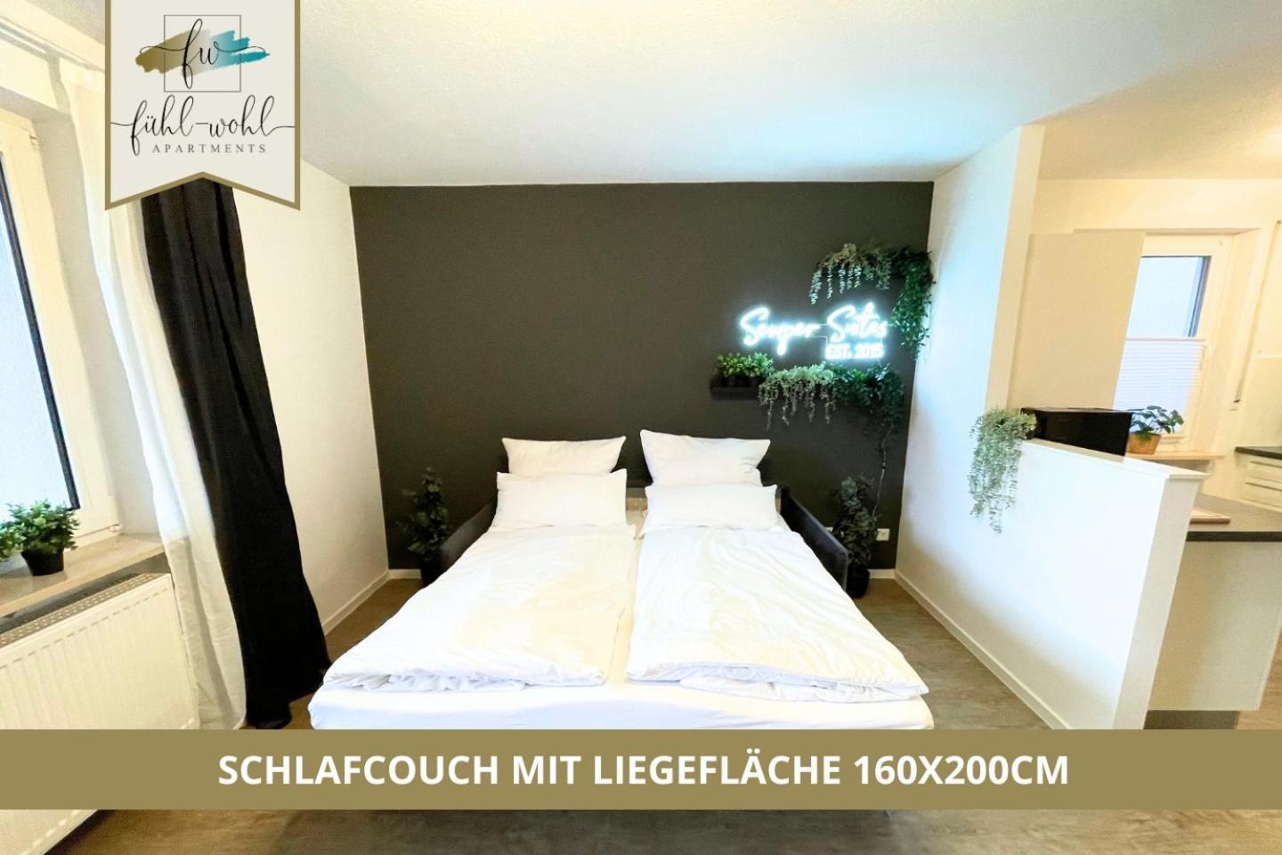 Semper Suite No1 - 2Zi Fewo 1-4 Pers, Balkon, Parkplatz, Hofgartennaehe Bayreuth Buitenkant foto