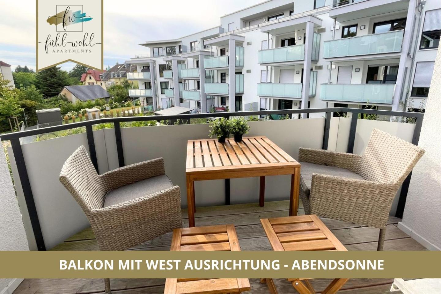 Semper Suite No1 - 2Zi Fewo 1-4 Pers, Balkon, Parkplatz, Hofgartennaehe Bayreuth Buitenkant foto